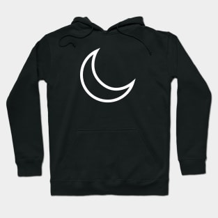 Silver Crescent Hoodie